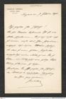 Nachlass Franz Steindachner, Brief von Maximilian Sonnleithner an Franz Steindachner (07.02.1895), Inv.Nr. 498.01, Seite 1